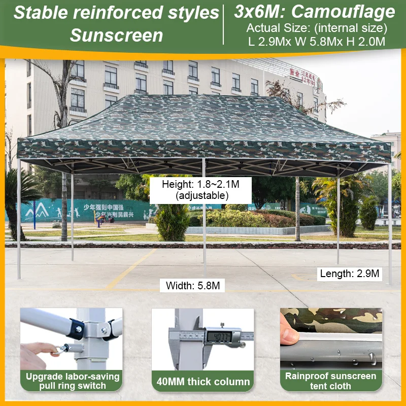 Factory made  3x3 automatic gazebos stretch beach marquee pop up canopy advertising party trade show tent for events