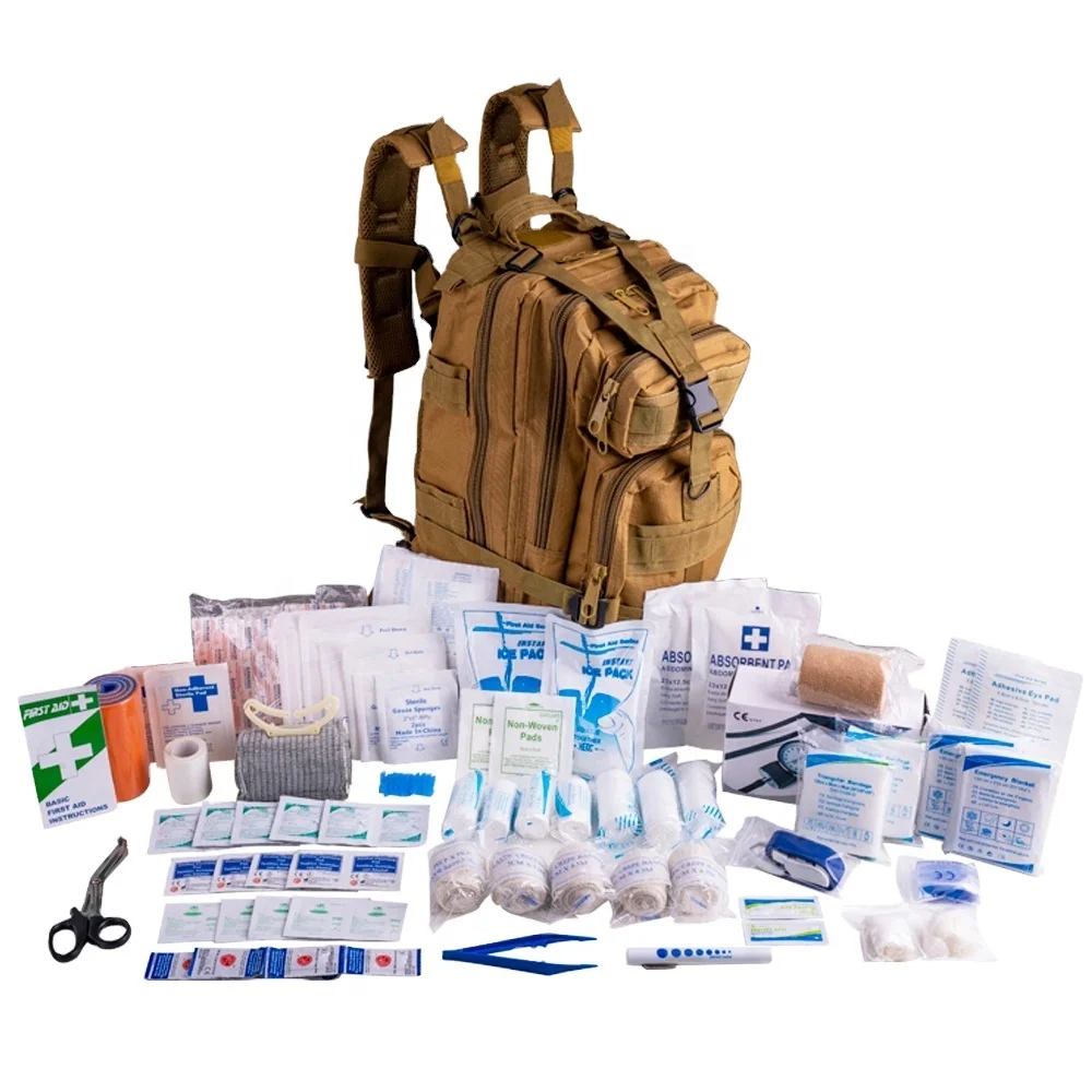 
Outdoor disaster hurricane 72 hour backpack emergency medical first aid kit earthquake survival kit 