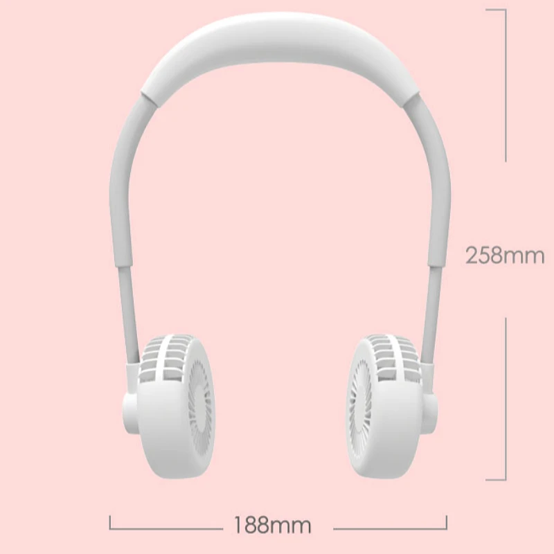 Rechargearble hanging fan camping fanmini portable usb air conditioner for electric mini fans neck fans