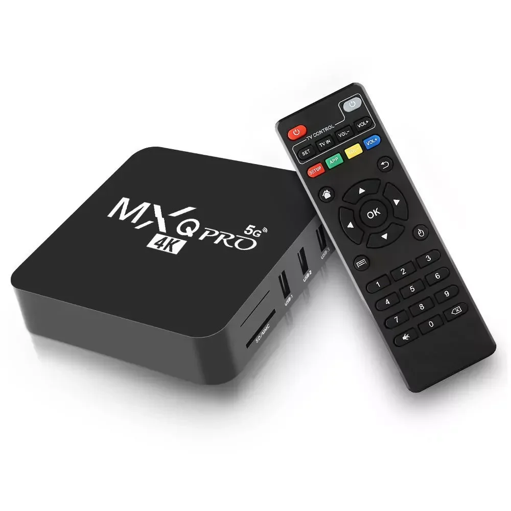 Global Best-seller IPTV Box Smart Player with Dual Band 5G WiFi 4K Android 12 TV Box