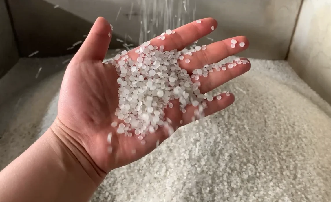 Waste PP PE PET BOPP film recycling granules machine durable plastic pelletizing machine