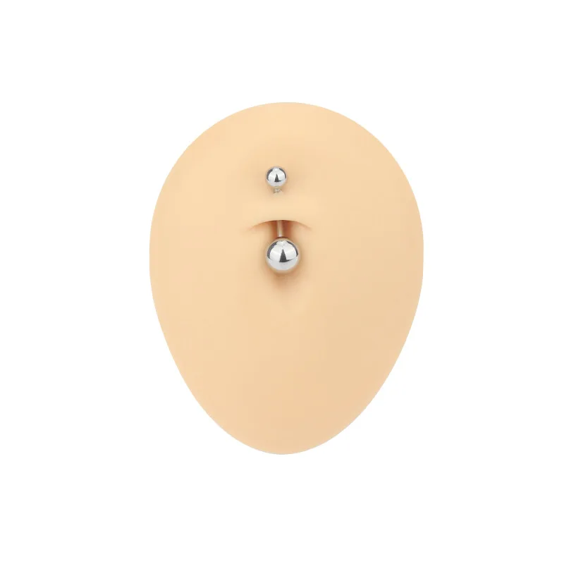 14 Gauge Internally Threaded Belly Button Rings Titanium Curved Barbell Belly Ring Eyebrow Rook Navel Piercing