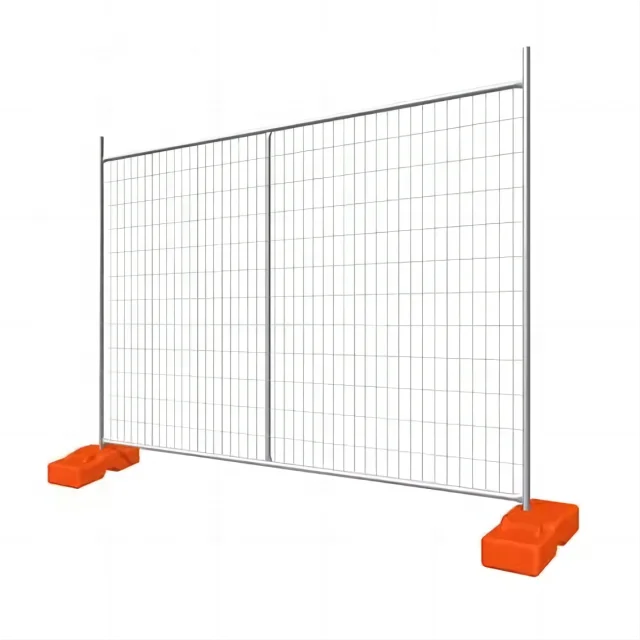 High Standard Fully Galvanised Temporary Fencing For Construction Sites