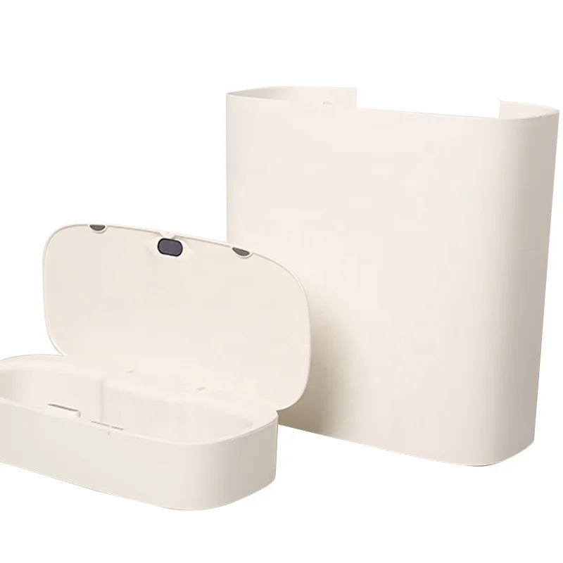 Meare 11L smart waste bins plastic automatic Inductive trash can kitchen sorting trash can living room