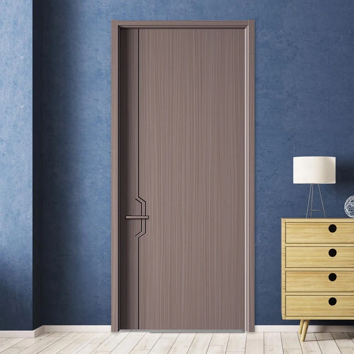 Modern Wooden Door Custom Bedroom Single Solid Wood Doors Wooden Internal Doors