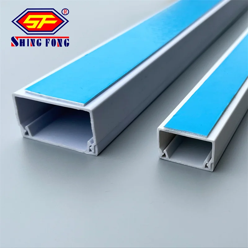Qatar PVC Cable Tray And Trunking Electrical Cable Ducts Adhesive PVC Trunking Price