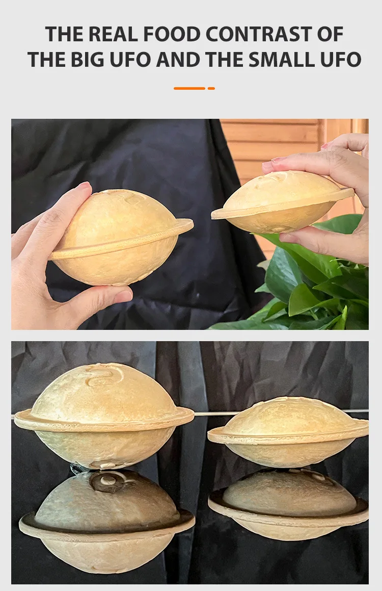 Hamburger Patty Making Machine Chinese Hamburger Machine Ufo Burger Machine 14cm