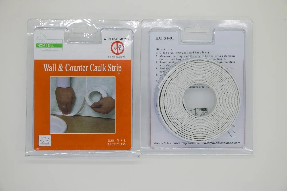 Caulk Strip Butyl Tape Seal Adhesive Tape Rubber Strip Sealing  Waterproof Self Adhesive Tape for Kitchen and Bathroom