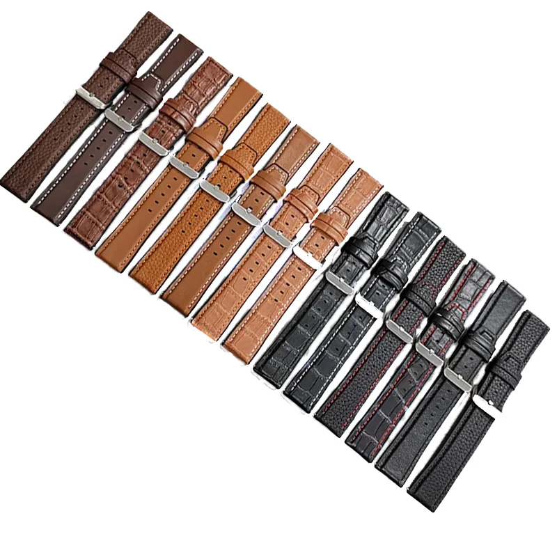 hot sell cheap low price factory pu leather back rubber quick release watch band watch strap for huawei