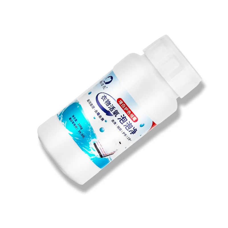 Whitening cleaner wash bleach oxygen stain remover oxygen foam cleaning powder