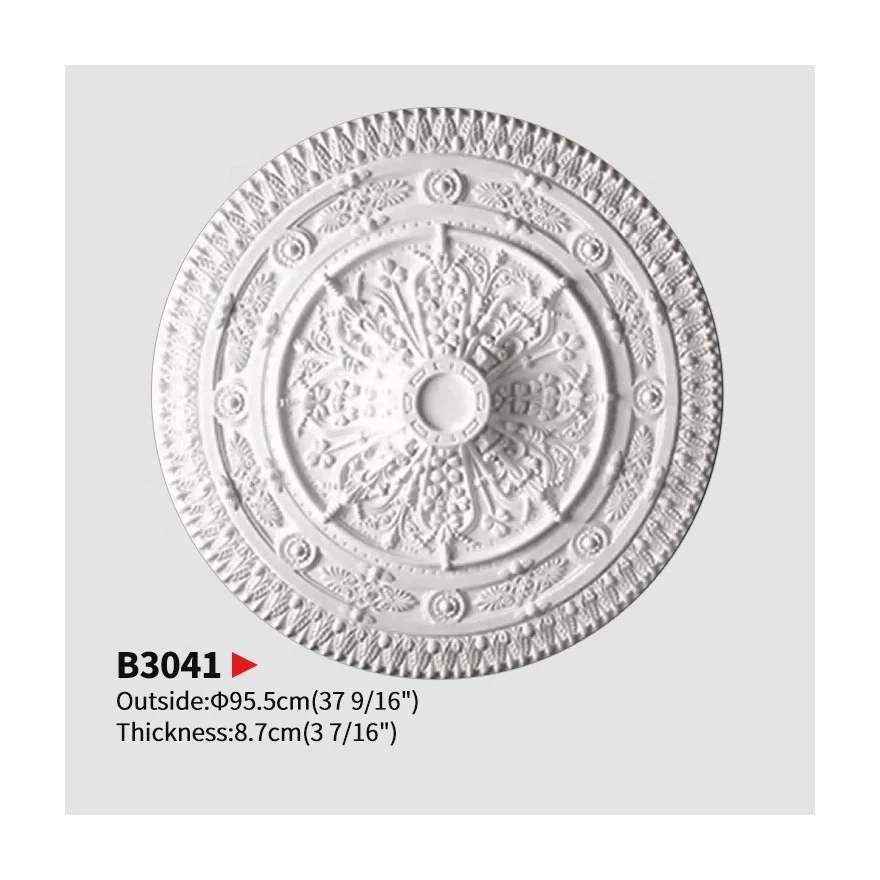 AUUAN Elegant And Atmospheric Interior Decoration Waterproof Ceiling Design PU  Ceiling For House