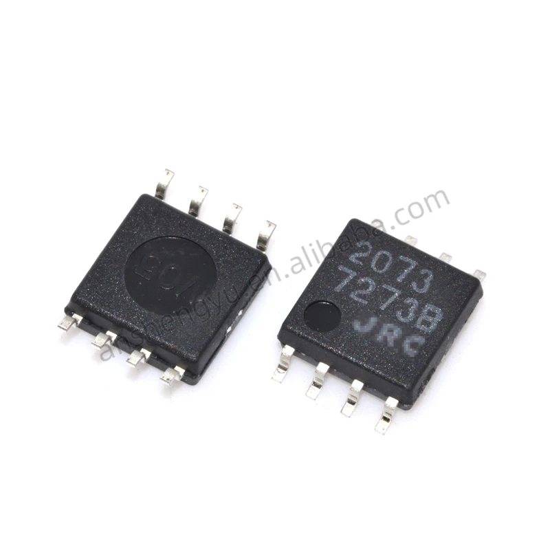 COPOER New Original NJM2073M NJM2073 2073 7273B IC Chips OP Amps Amplifier Mono Stereo Class AB 8-DMP Electronic Component