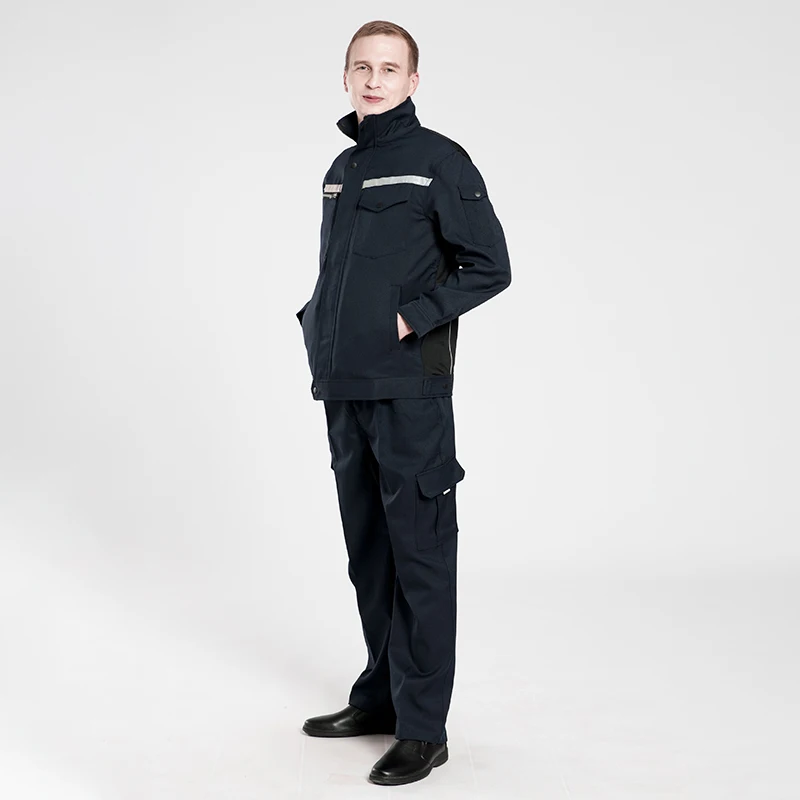 Wholesale Comfortable New Design Working Suit Uniform Custom Factory Workwear Welding Technician Mechanic Worker Uniform