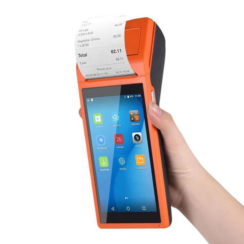 Barway Android Pos Barcode Scanner Mobile Handheld Device Nfc 3G Terminal With Touch Screen