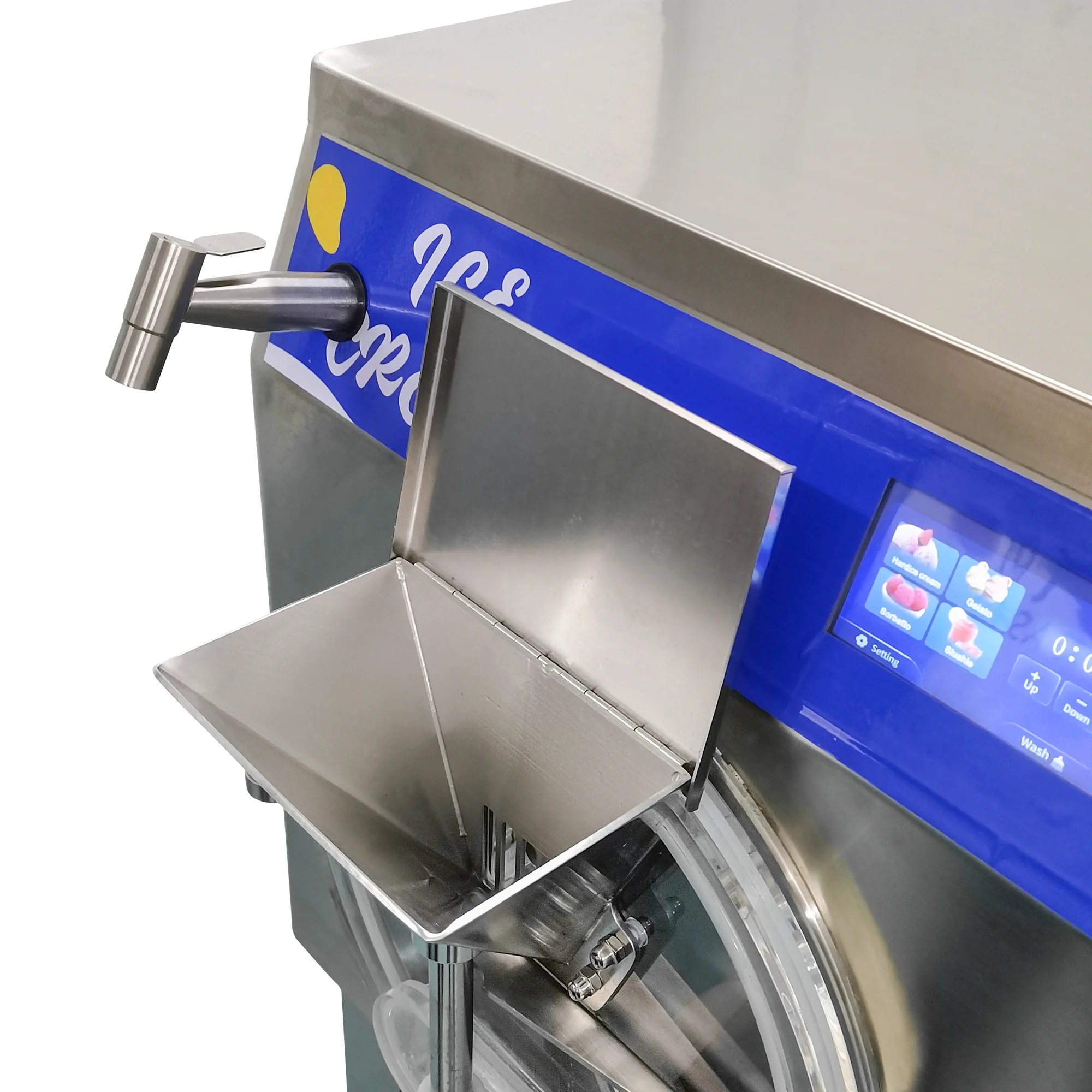 Strong stainless steel commercial Italian ice cream machine sorbet slush ice maker hard ice cream gelato machine