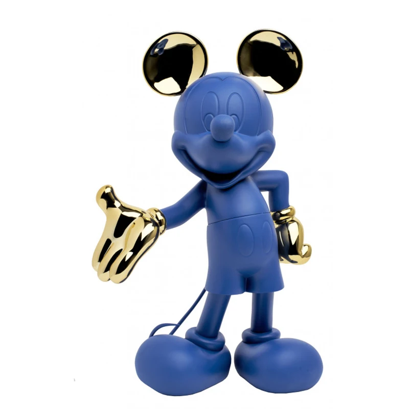 Electroplating Resin Crafts Mickey ODM OEM Ornaments Home Decorations Figure Toy Sculpture Statue Life Size Mickey Statue