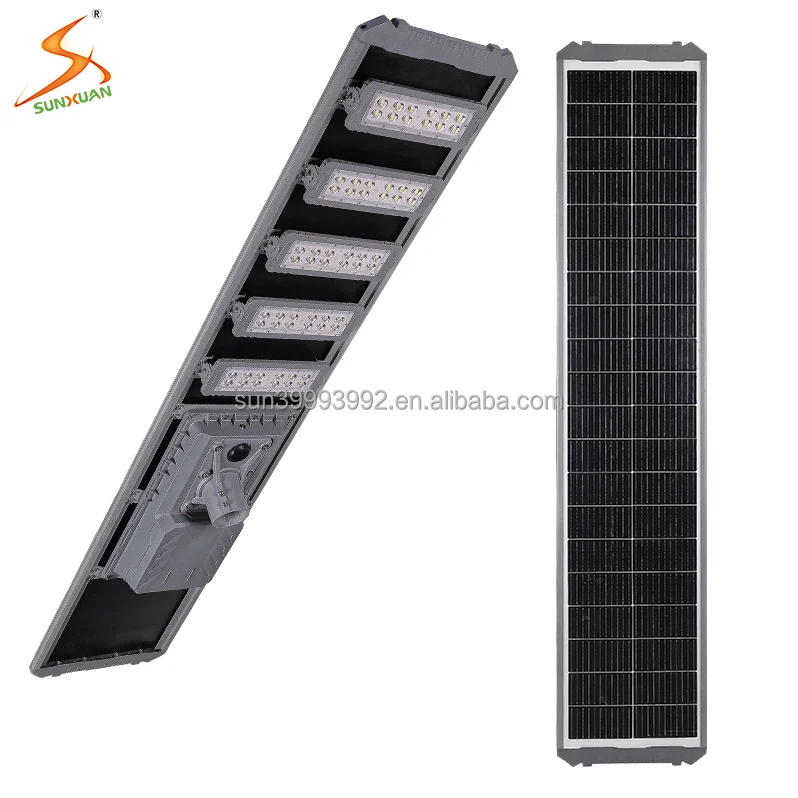 12V Solar LED Street Light with PIR Motion Sensor for Highway Roadside Illumination 12 Hours Operation