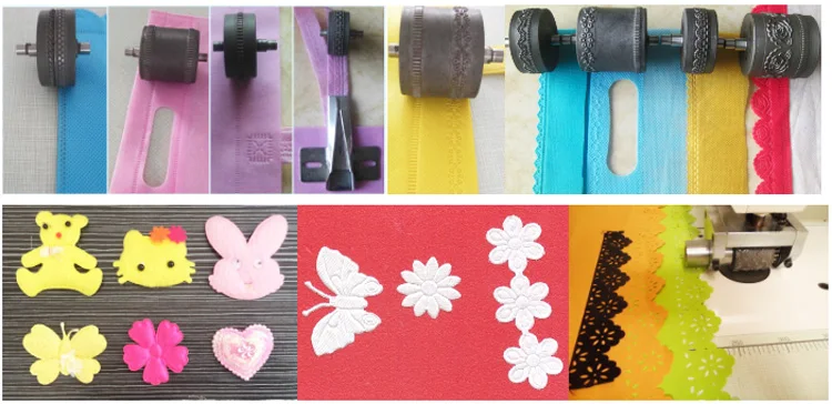 Multifunction Ultrasonic Roller Embroidery Lace Making Fabric Small Ultrasonic Lace Sewing Machine For Surgical Gown Bra Cup