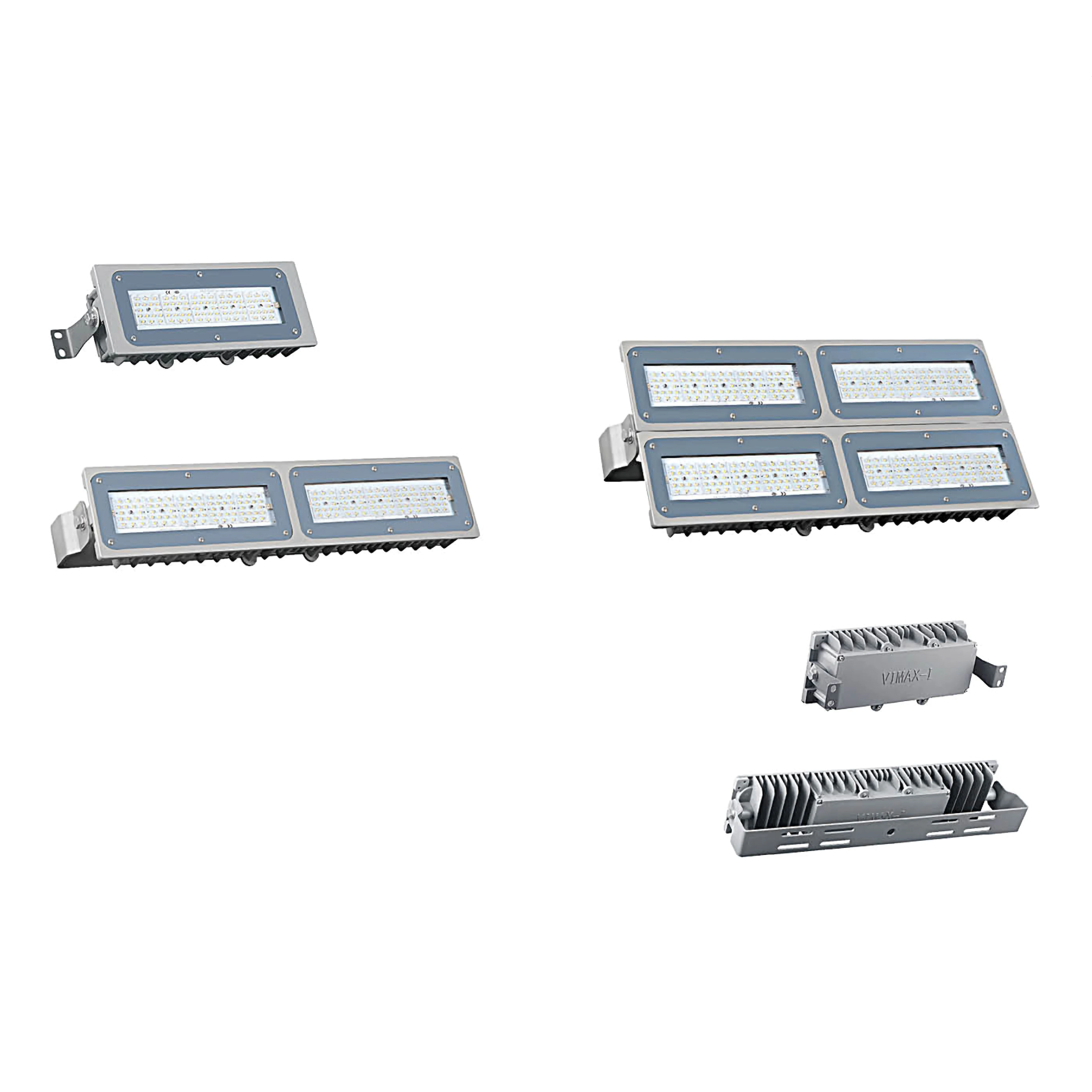 IP66 LED Tunnel Lamp Flood Light for Tunnel 4000K 20W 200W Luminous Lighting Chip Evo Rohs Rating Input
