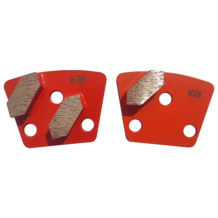 CY Wholesale Customized Trapezoid Diamond Grinding Shoes Plate Disc Block For Concrete Floor