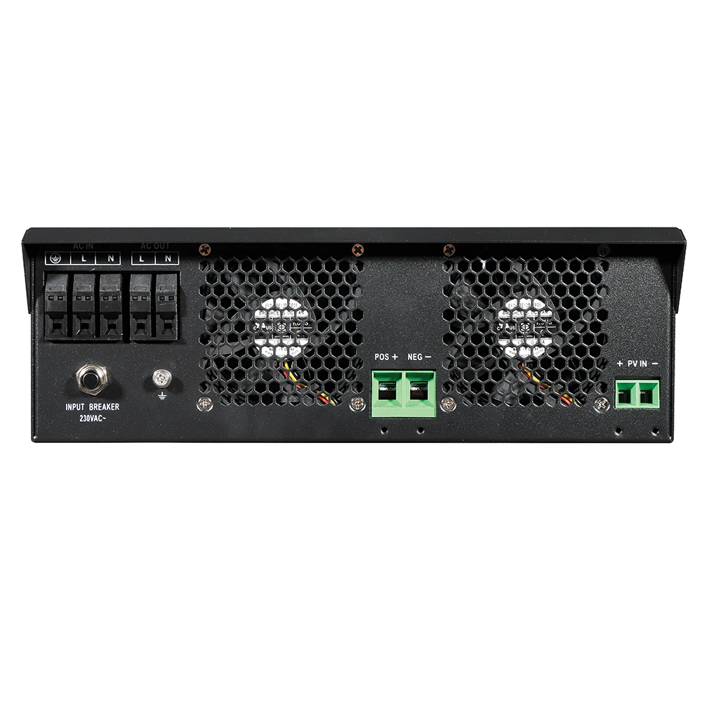 3500 Вт 5500 солнечный инвертор 24V48V MPPT 5.5KW 230V On-off Гибридный преобразователь чистой синусоидальной волны 100A с зарядным устройством 80A