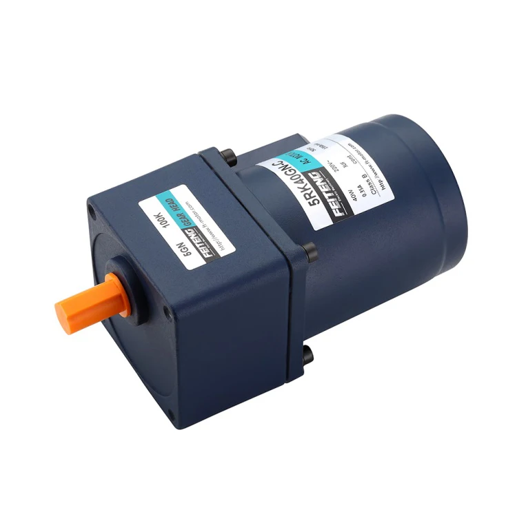 Customized Waterproof 120W 90Mm Low Rpm Reversible Ac Gear Motor 5RK12GU Speed Control Motor Reversible Type With Gear Head