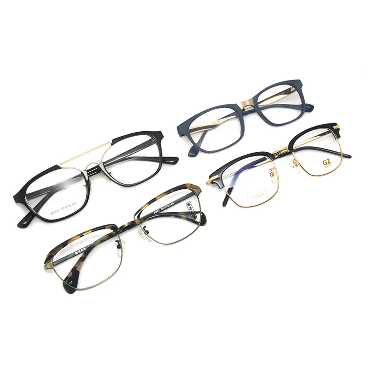 Wholesale Promotional Cheap stock assort spectacle frame mixed colors CP optical acetate eyeglasses frames