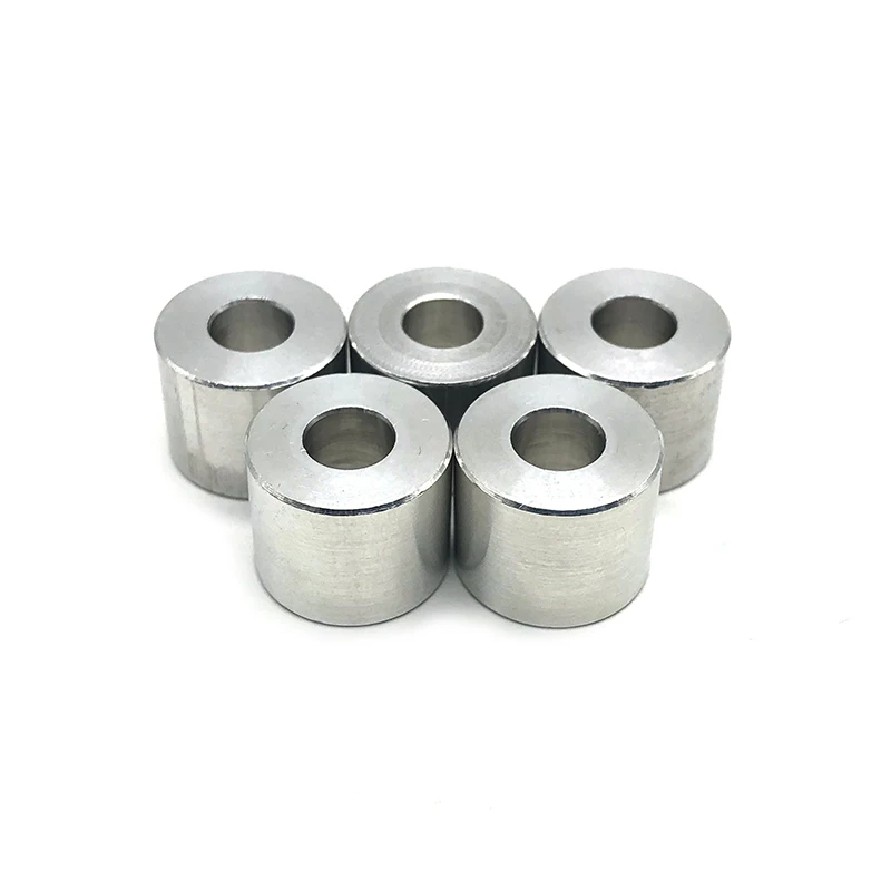 China wholesale custom auto parts shaft cnc machining parts metal sleeve nut bush m10 3mm 33.2mm 316 stainless steel bushing