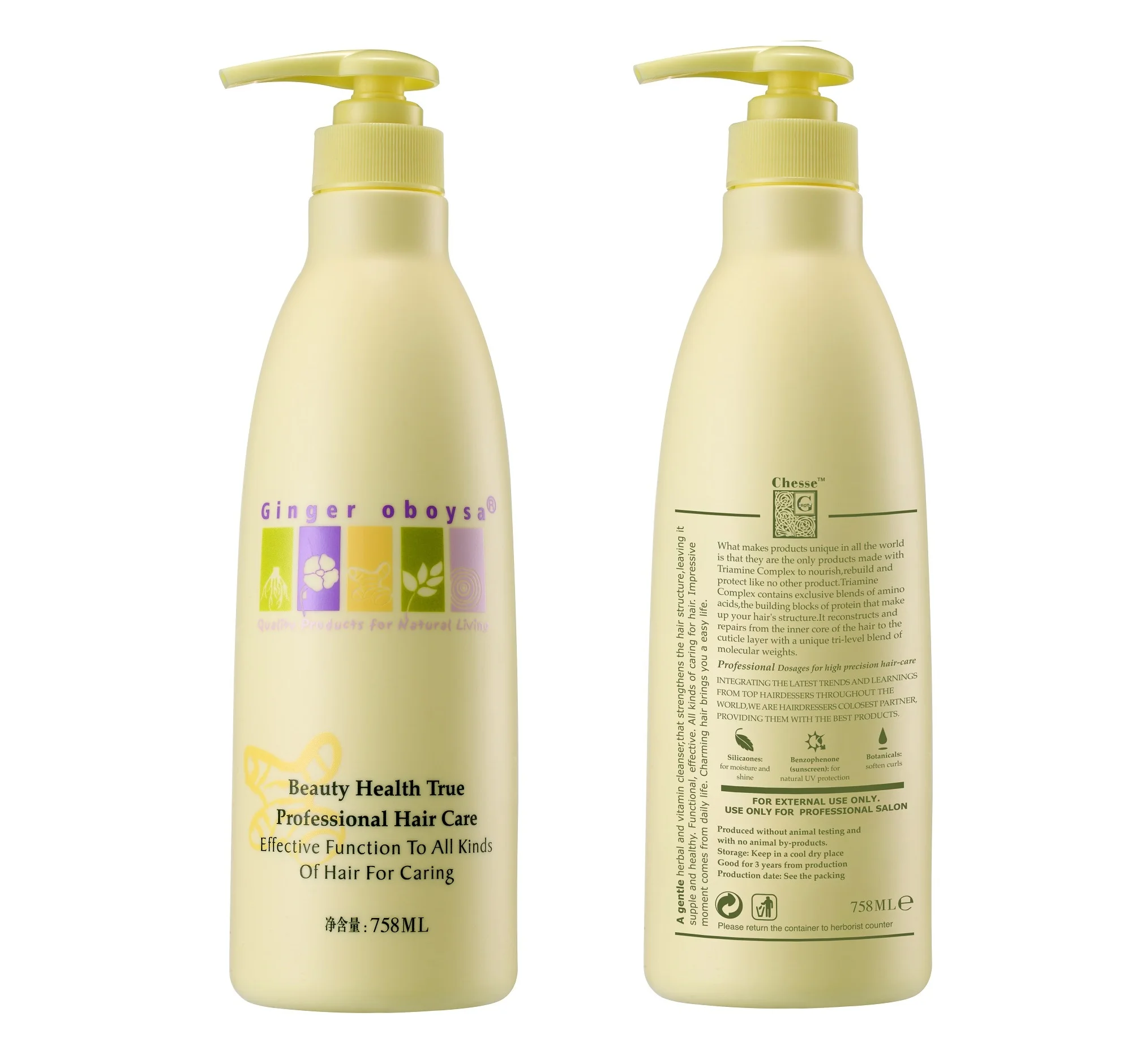 OEM Private Label 758ml Fluffy Hair Shampoo, Oil Head Killer Shampoo for hair purify and fluffy