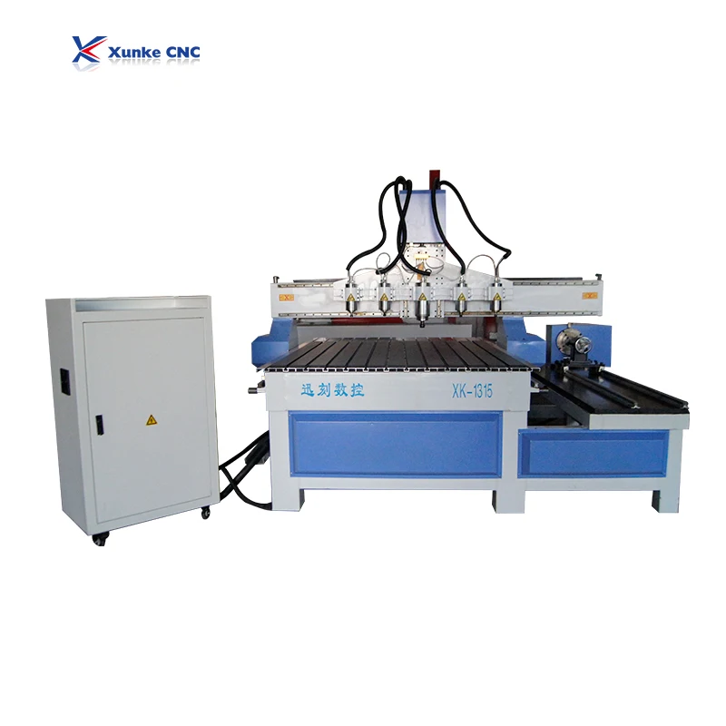 2022 new cnc router machine woodworking XK-2030 cnc router with rotary