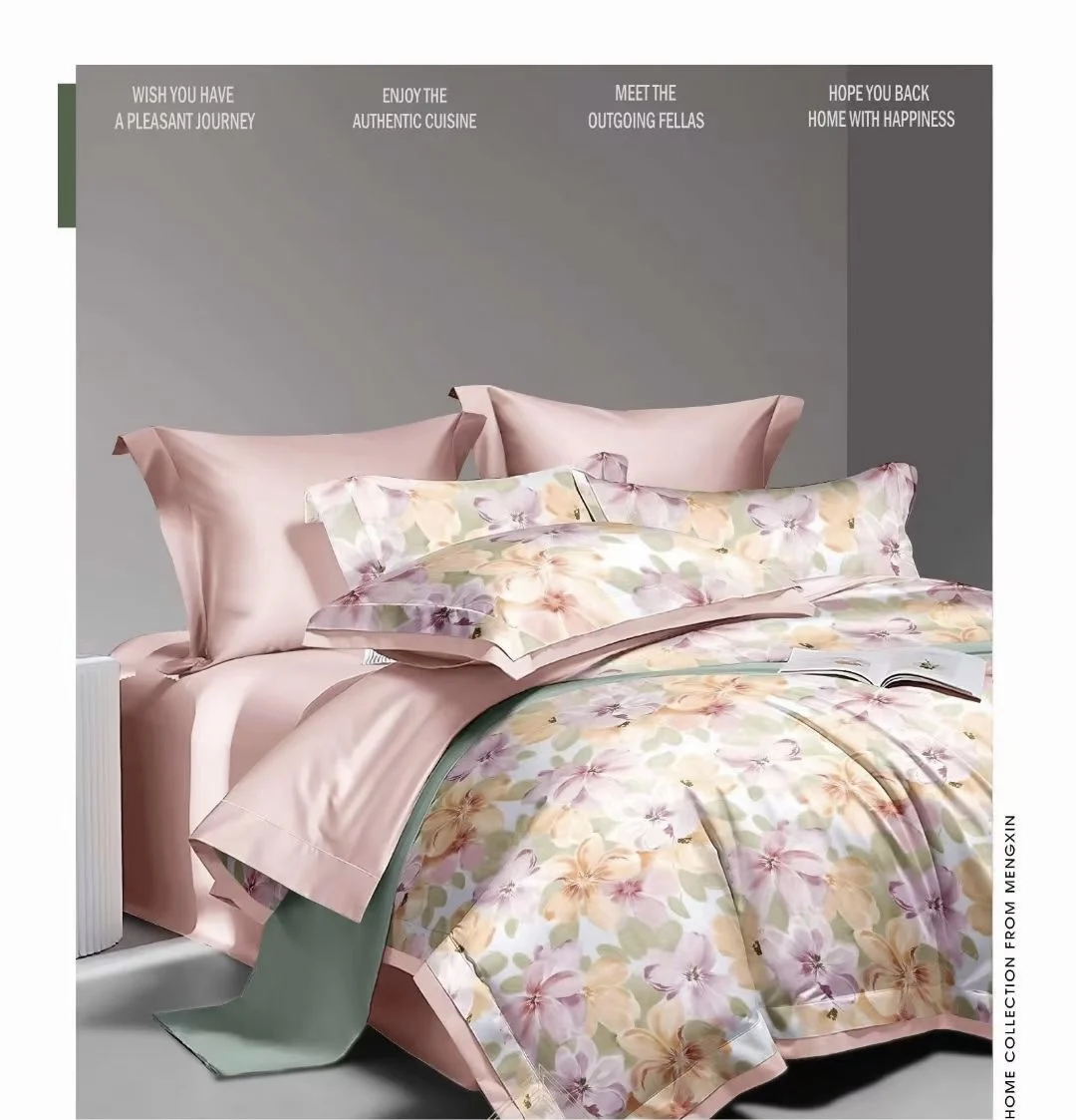 Комплект постельного белья из хлопка