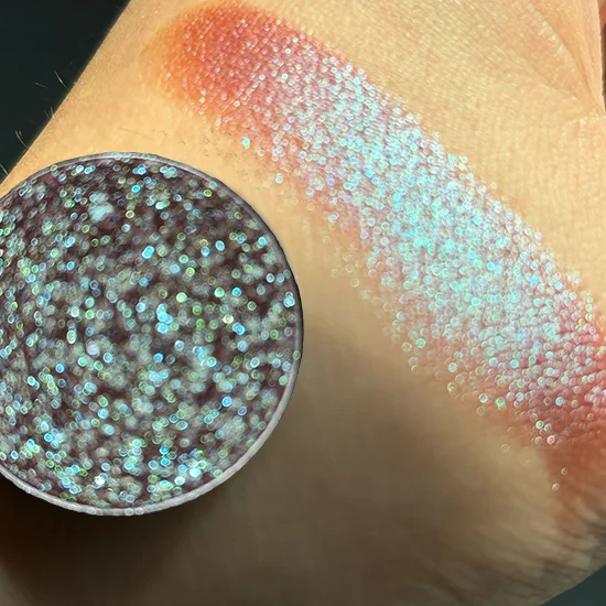 Duochrome Eye Shadow Palette vegan High Pigment Vegan Makeup Eyeshadow Palette Private Label wet glitter eyeshadow