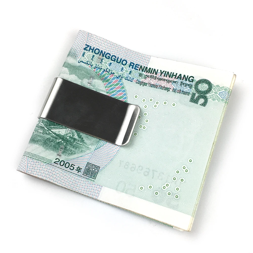 Оптовая продажа дешевый бумажник на заказ зажим для денег