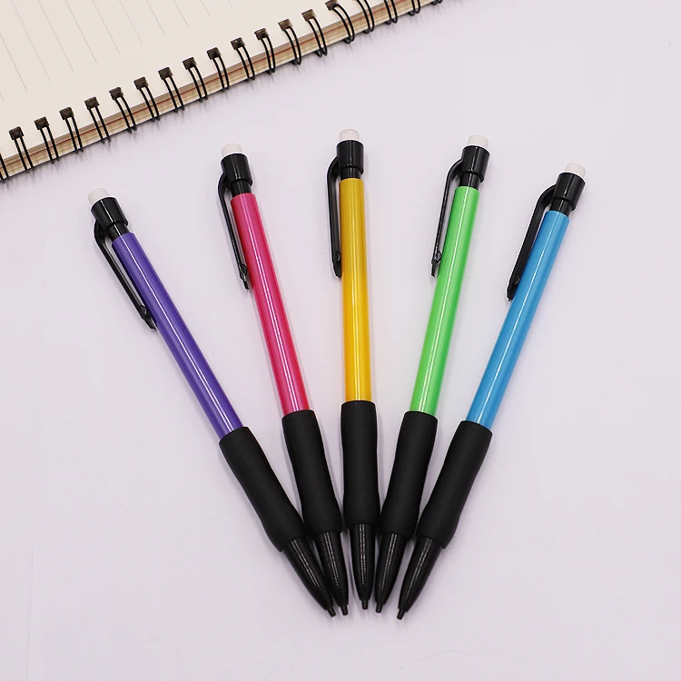 Various Good Quality Custom Color Unique Plastic Mechanical Pencils 0.7mm