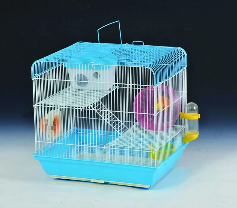 M120 Wholesale Factory Luxury Custom Fold Cheap Plastic Metal Acrylic Hamster Cage For Sale