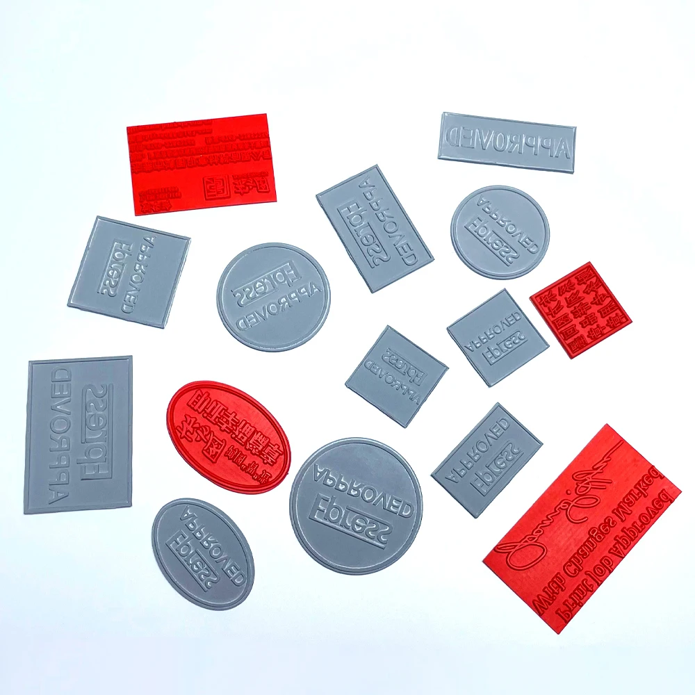 Vulcanized laser engraving rubber Stamp sheet A4 Size Odorless Self Inking Stamp Rubber Sheet Eco-friendly Rubber Stamp Sheet