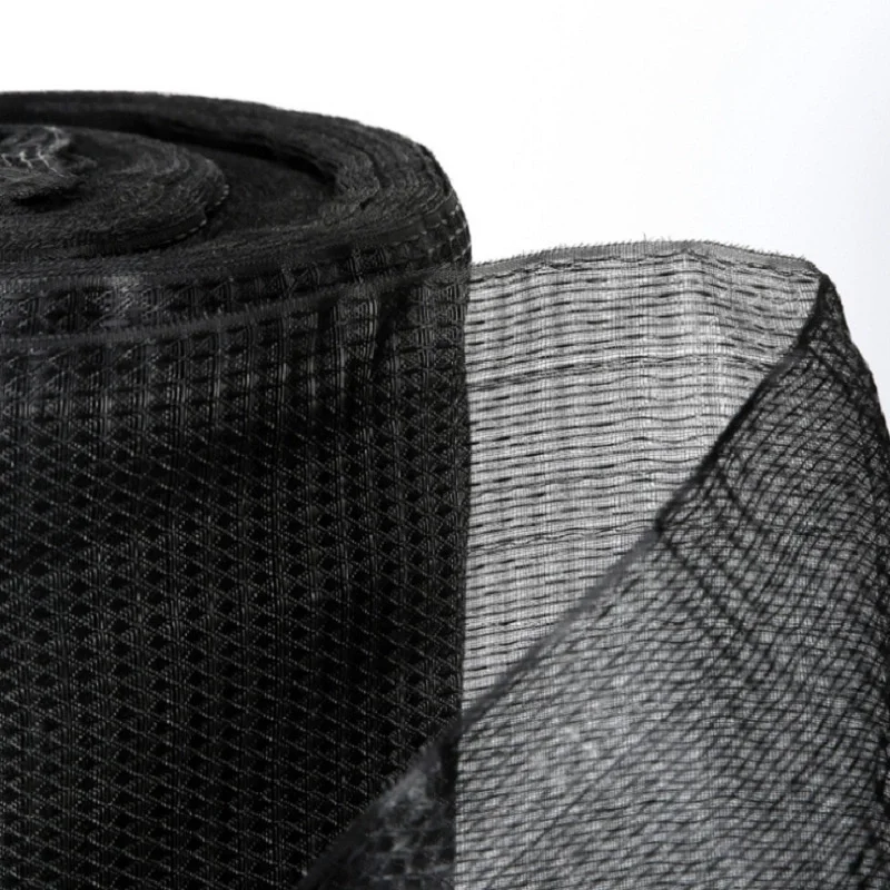 Customized air conditioner panel filter media black nylon mesh pre-filter air filter dust proof air conditioner filter mesh