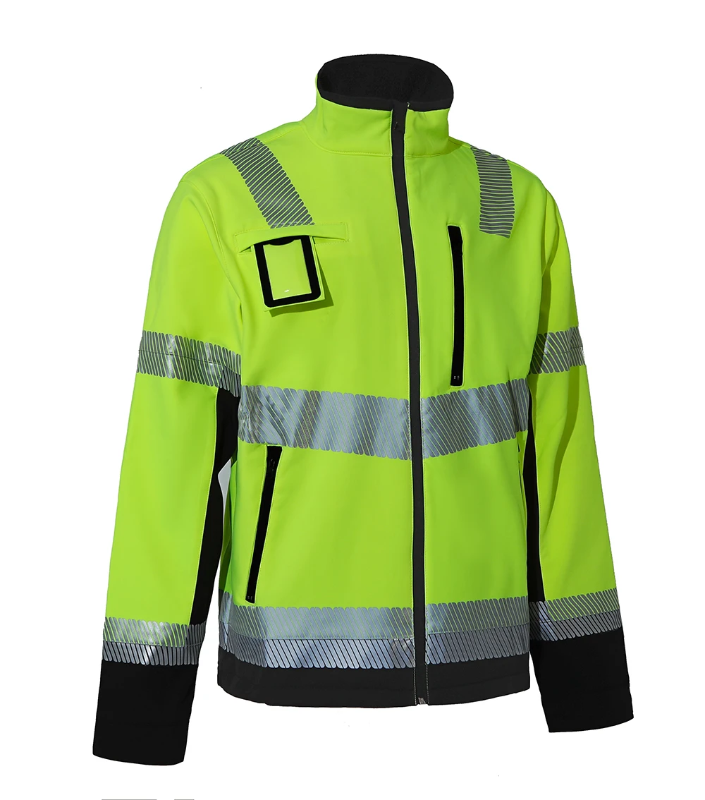 Wholesale Hi Vis Reflective Road Traffic Bike Riding Night Running Reflective Safety Clothing Personal Protective Vest Jacket