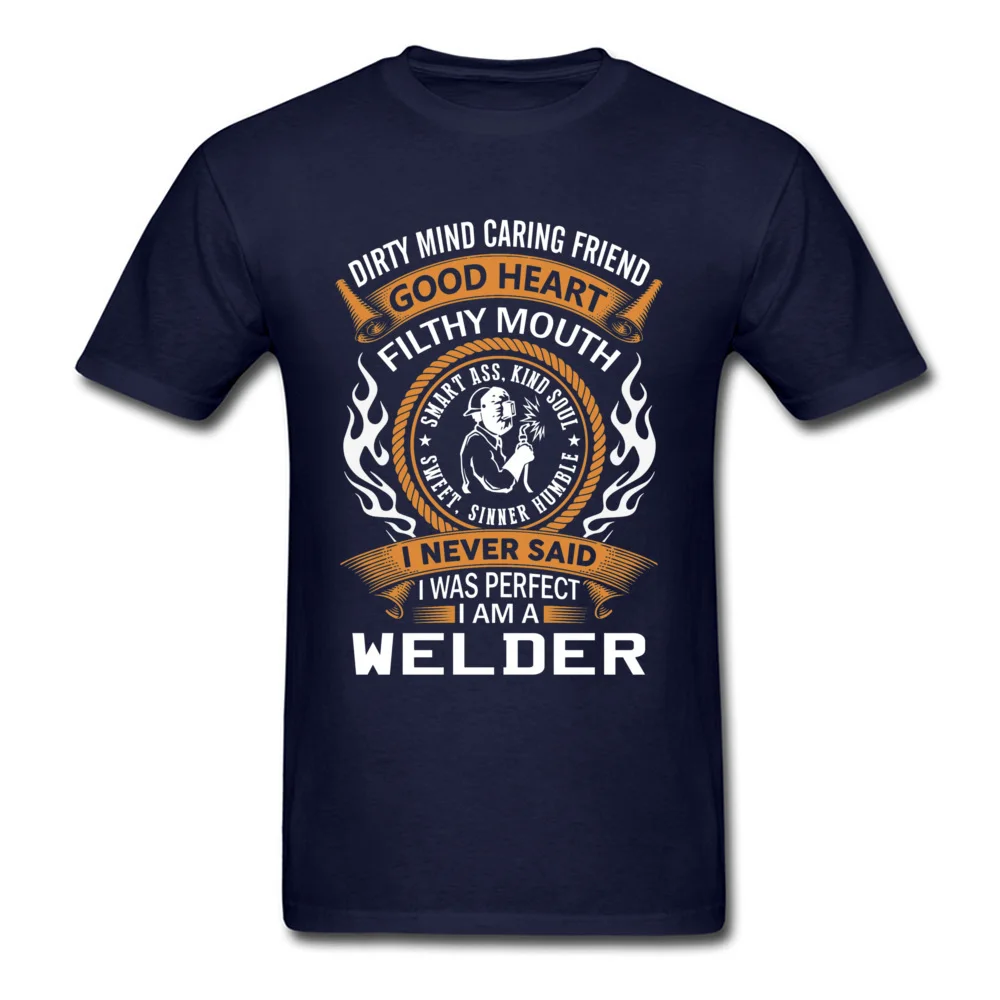 Мужская одежда модная мужская футболка забавная I Am Welder в стиле стимпанк с надписью из тяжелого металла панк мужской девиз