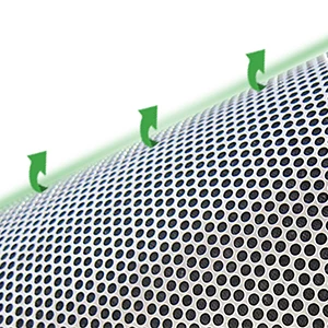 Greenhouse application several colors available activated carbon air filter