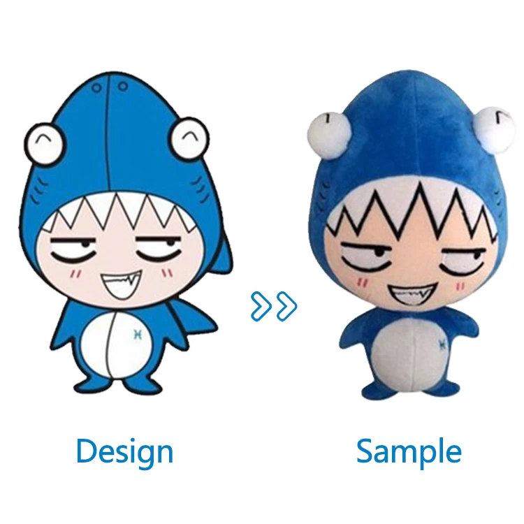 Новые модные сделанные на заказ плюшевые игрушки из рисования мягкие животные плюшевый медведь кукла