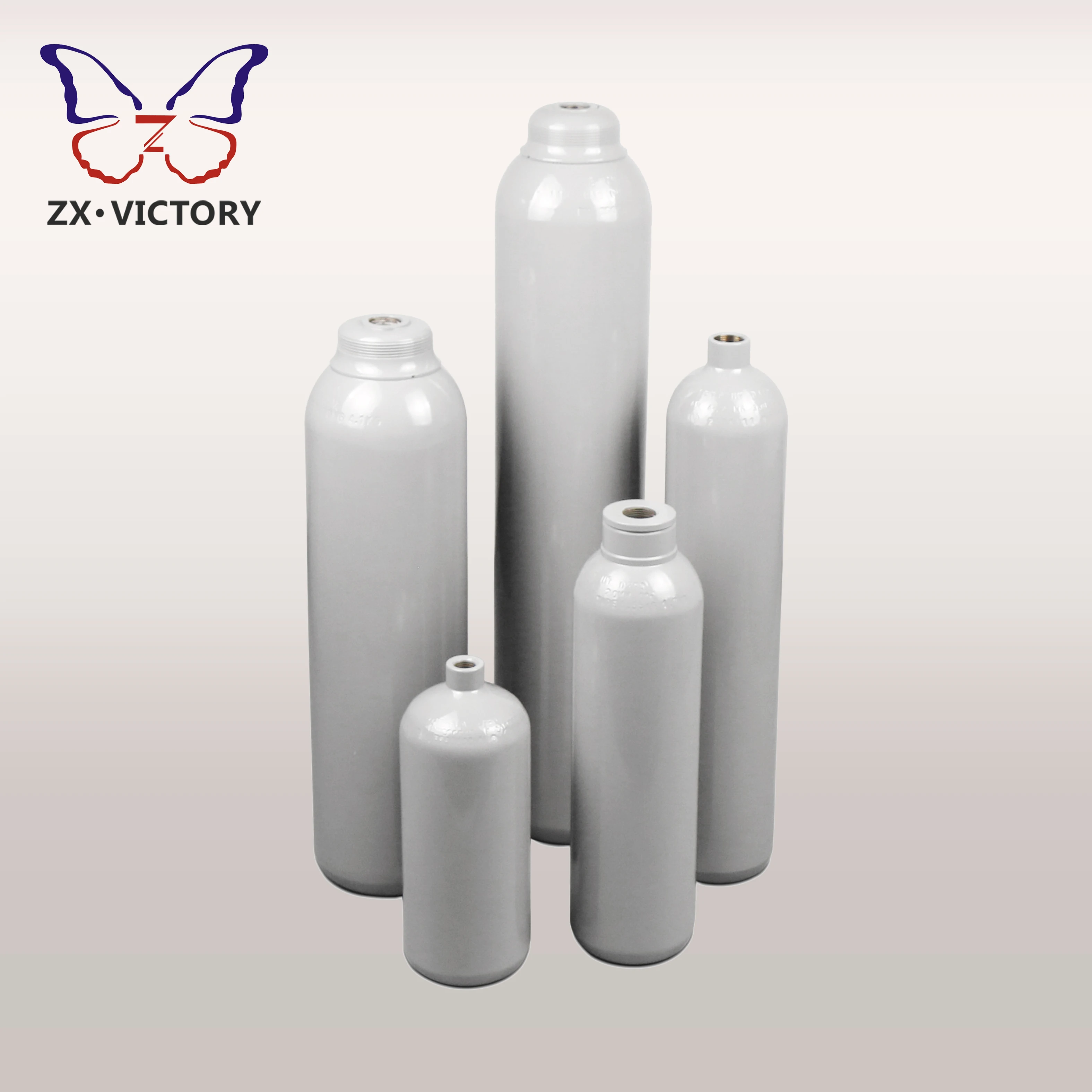 Прямые продажи с завода, Л-9 л, настраиваемый стальной цилиндр ZX TPED для O2 CO2 N2 He Ar
