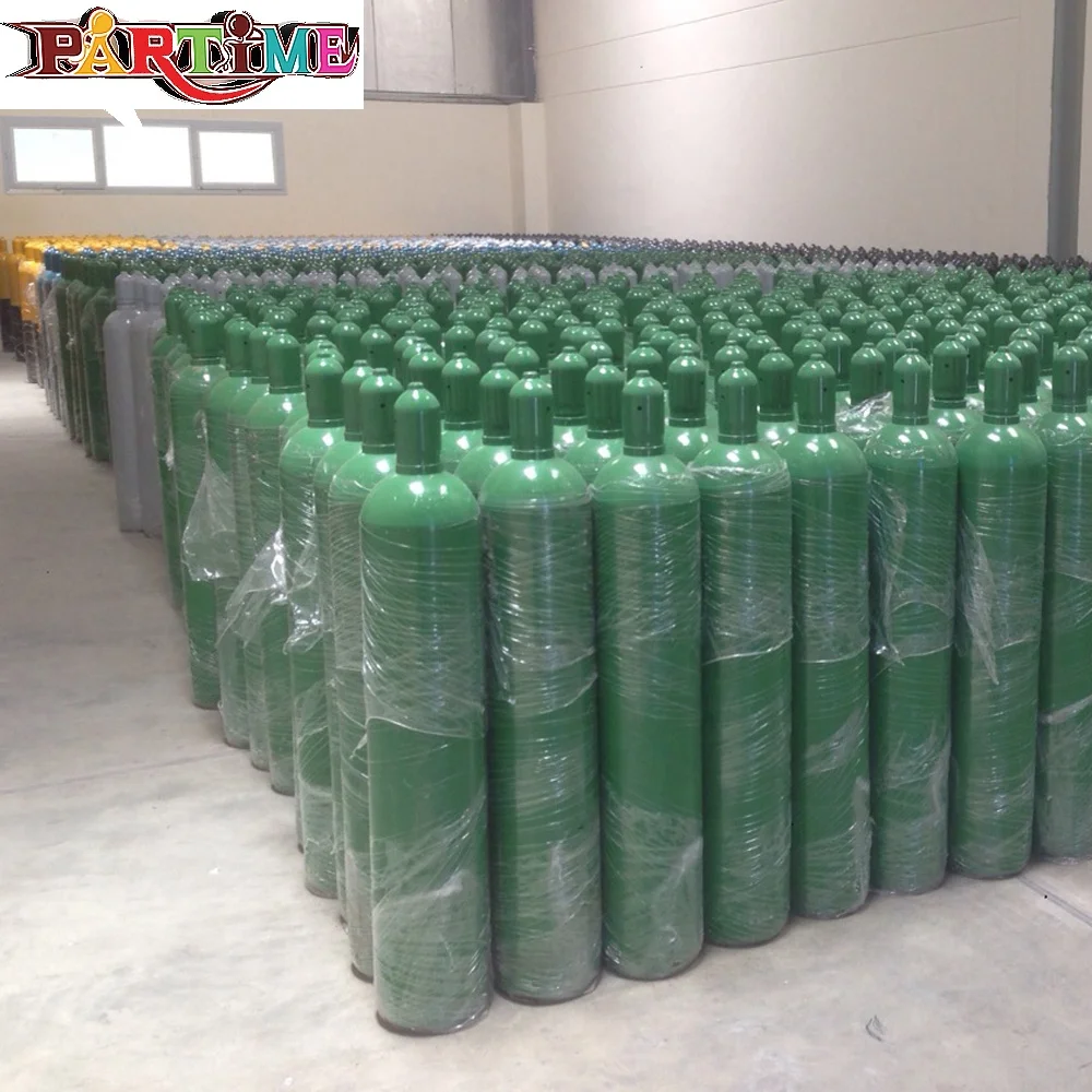 Низкая цена 40L сварочный аргоновый газовый баллон заправка 99.999% высокочистый