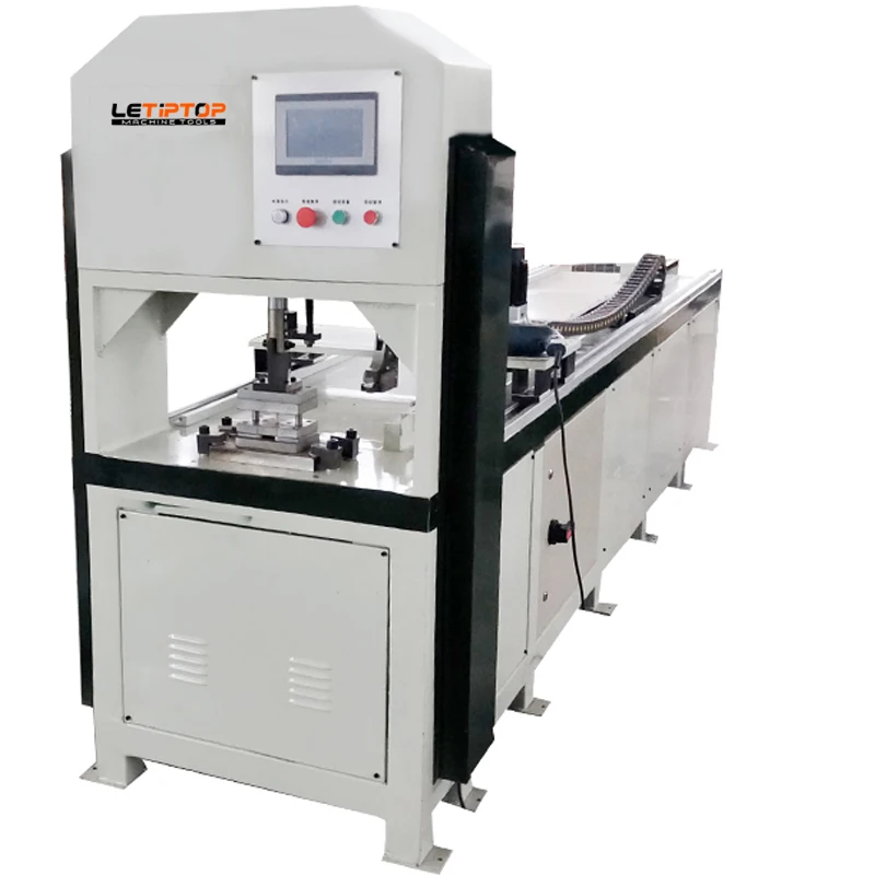 Multi-Functional China LETIPTOP Profile Punching Machine different shaped hole punches