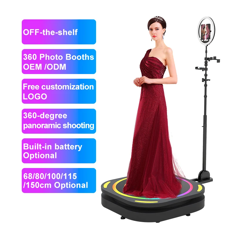 360 photo booth 360 ring camera surround video shooting equipment live artifact Komeituo