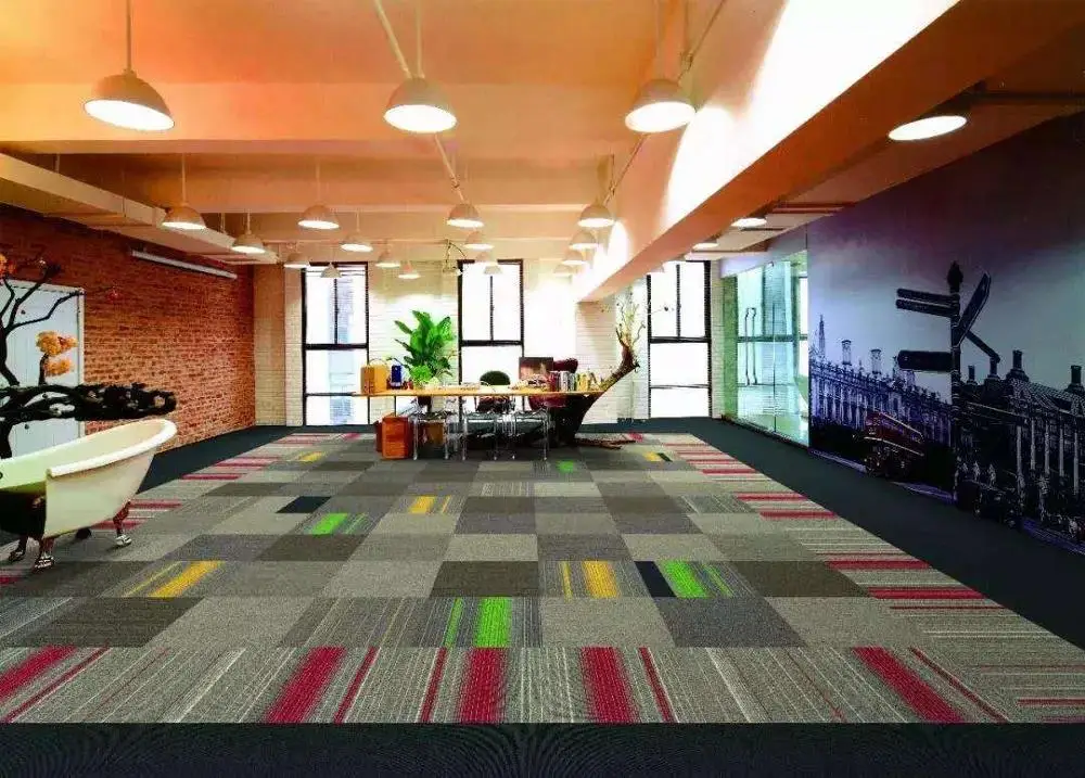Manufacturers wholesale commercial hotel carpet tiles 50*50cm