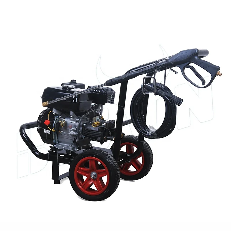 Bison New Design 170 Bar 2600 Psi 6.5Hp Car Cleaning Machine Gasoline High Pressure Washer For Car Cleaning