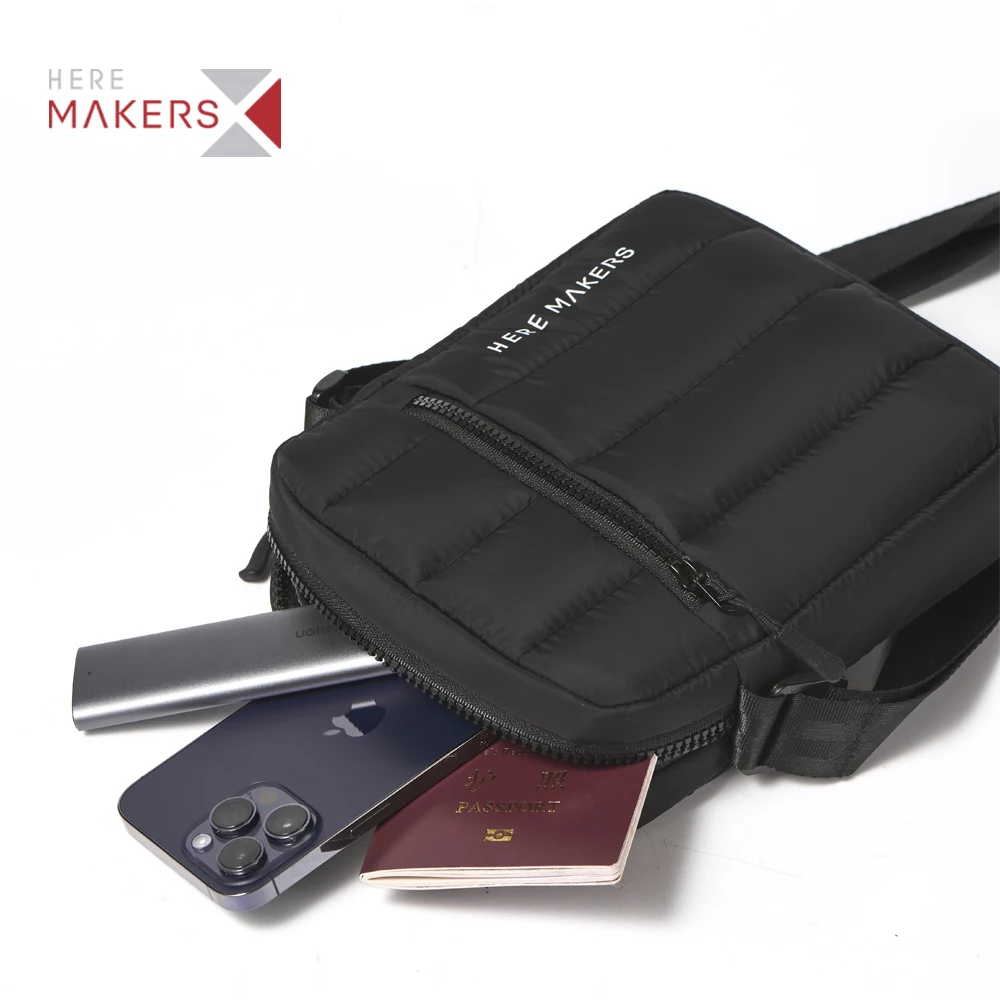 Factory Custom Logo Fashion Business Crossbody Sling Shoulder Bags Waterproof  Messenger Bags for women