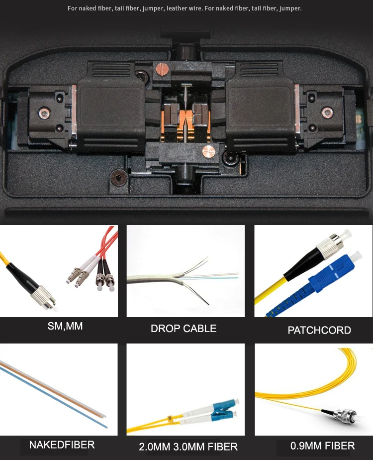 Fiber Optic Fusion Splicer Machine JW4108M Fiber Optic Welding Machine ftth