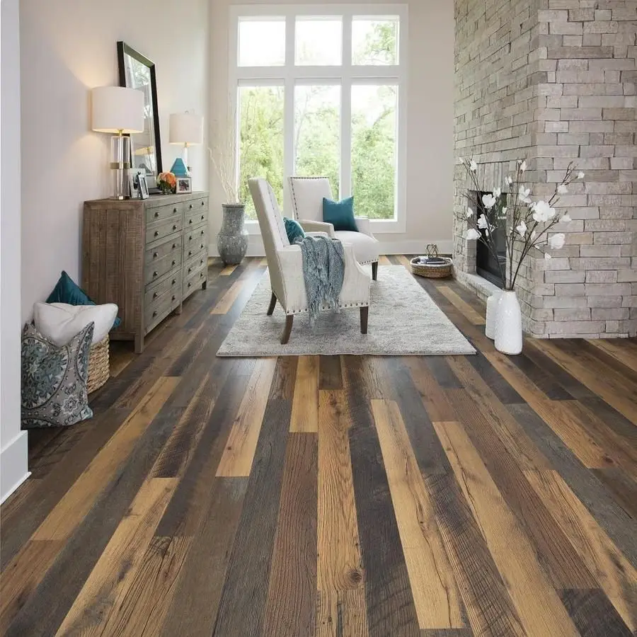 Wholesale Waterproof Wooden Laminated Flooring Waterproof Click PVC Vinyl/SPC/WPC Wooden Flooring Contact Us for Best Price